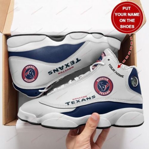 Houston Texans Air Jordan 13 Sneaker Custom For Fans Gift