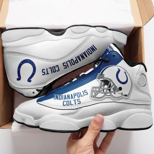 Indianapolis Colts NFL Air Jordan 13 Sneaker Custom For Fans Gift
