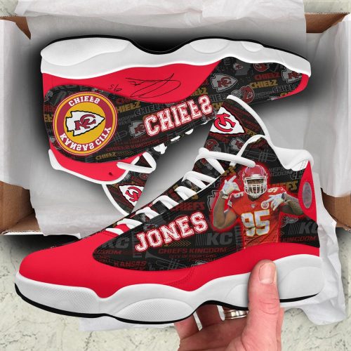 Kansas City Chiefs Air Jordan 13 Sneaker Custom For Fans Gift