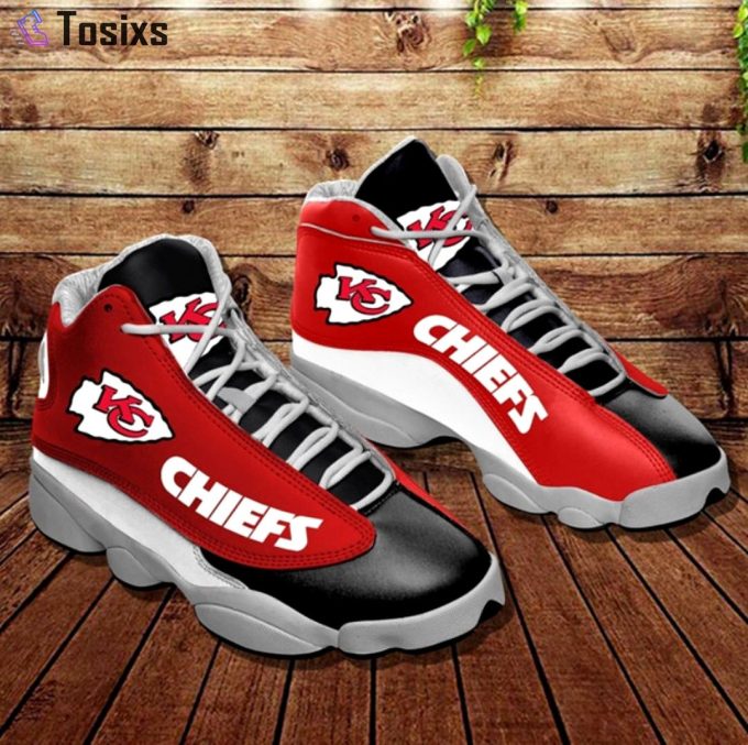 Kansas City Chiefs Air Jordan 13 Sneaker Custom For Fans Gift