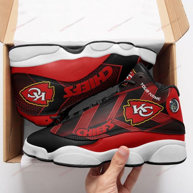 Kansas City Chiefs Air Jordan 13 Sneaker Custom For Fans Gift
