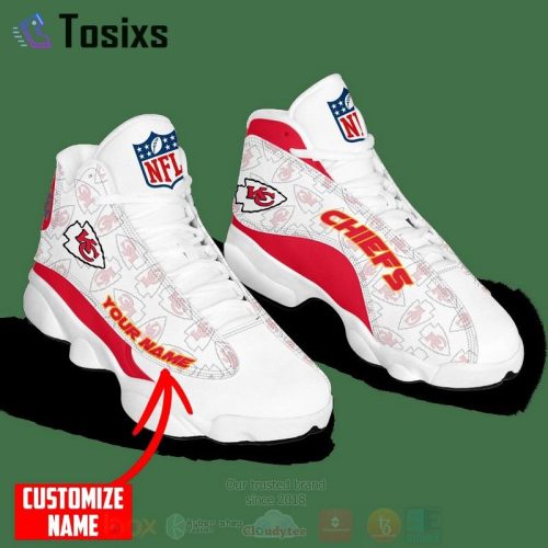 Kansas City Chiefs Air Jordan 13 Sneaker Custom For Fans Gift