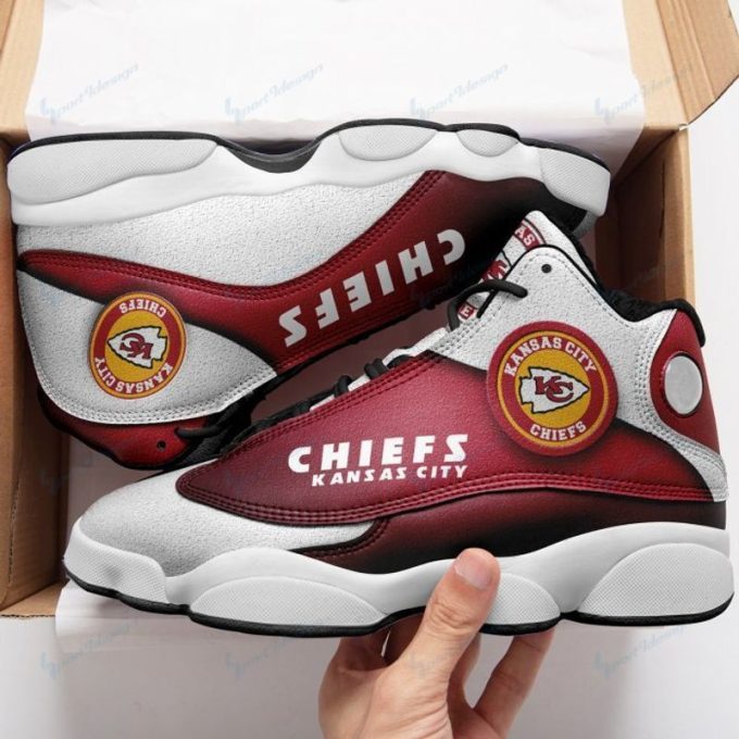 Kansas City Chiefs Air Jordan 13 Sneaker Custom For Fans Gift