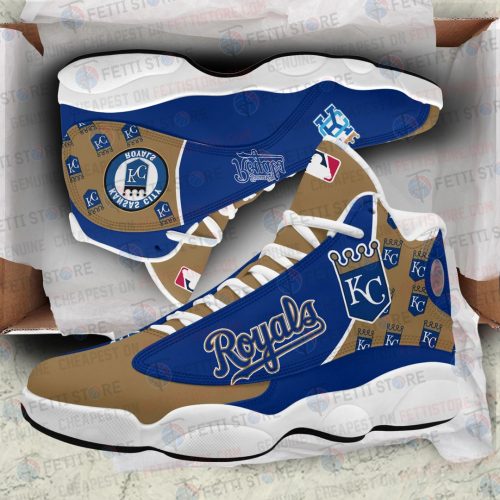 Kansas City Royals Air Jordan 13 Sneaker Custom For Fans  Unisex Shoes Gift