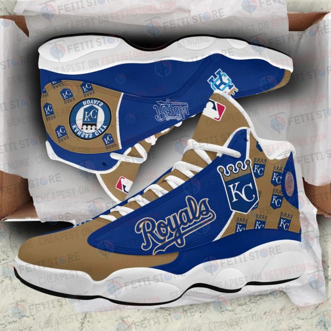 Kansas City Royals Air Jordan 13 Sneaker Custom For Fans  Unisex Shoes Gift