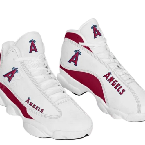 Los Angeles Angels Air Jordan 13 Sneaker Custom For Fans  Unisex Shoes Gift