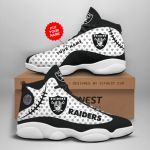 Las Vegas Raiders Air Jordan 13 Sneaker Custom For Fans Gift