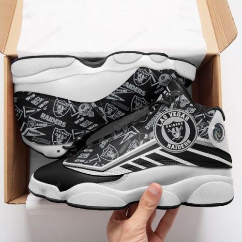 Las Vegas Raiders Air Jordan 13 Sneaker Custom For Fans Gift