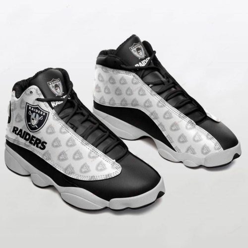 Las Vegas Raiders Air Jordan 13 Sneaker Custom For Fans Gift