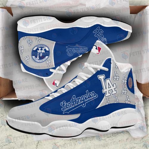 Los Angeles Dodgers Air Jordan 13 Sneaker Custom For Fans  Unisex Shoes Gift
