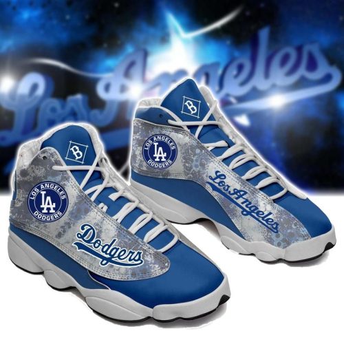 Los Angeles Dodgers Air Jordan 13 Sneaker Custom For Fans  Unisex Shoes Gift