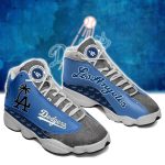 Los Angeles Dodgers Air Jordan 13 Sneaker Custom For Fans  Unisex Shoes Gift