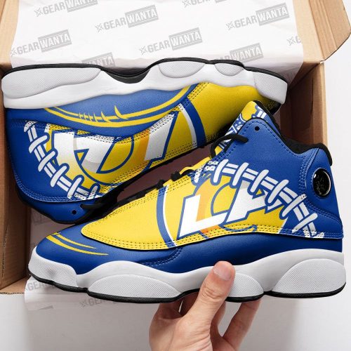 Los Angeles Rams Air Jordan 13 Sneaker Custom For Fans Gift