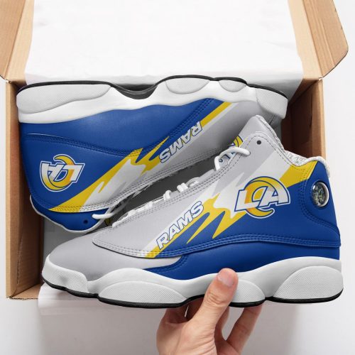 Los Angeles Rams Air Jordan 13 Sneaker Custom For Fans Gift