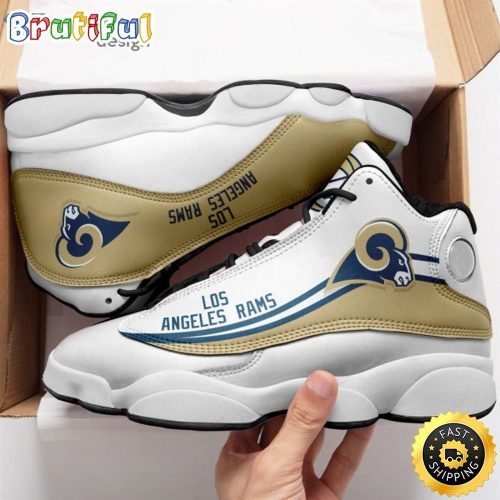 Los Angeles Rams Air Jordan 13 Sneaker Custom For Fans Gift