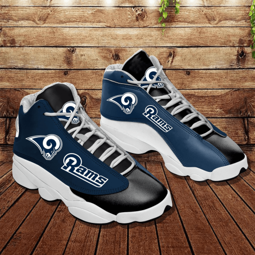 Los Angeles Rams Air Jordan 13 Sneaker Custom For Fans Gift