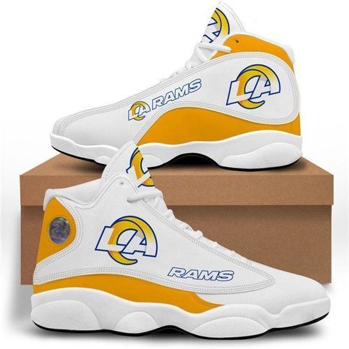 Los Angeles Rams Air Jordan 13 Sneaker Custom For Fans Gift
