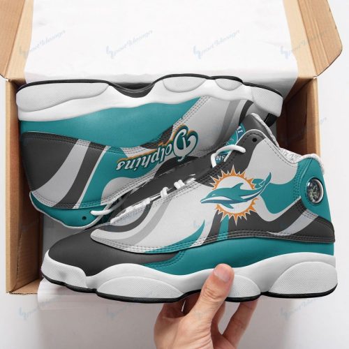 Miami Dolphins Air Jordan 13 Sneaker Custom For Fans Gift
