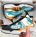 Miami Dolphins Air Jordan 13 Sneaker Custom For Fans Gift