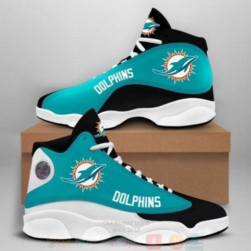 Miami Dolphins Air Jordan 13 Sneaker Custom For Fans Gift