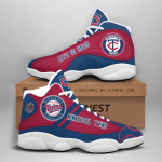 Minnesota Twins Air Jordan 13 Sneaker Custom For Fans  Unisex Shoes Gift