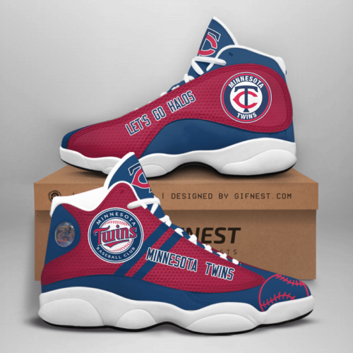 Minnesota Twins Air Jordan 13 Sneaker Custom For Fans  Unisex Shoes Gift