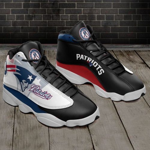 New England Patriots Air Jordan 13 Sneaker Custom For Fans Gift