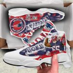 New England Patriots Air Jordan 13 Sneaker Custom For Fans Gift