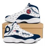 New England Patriots Air Jordan 13 Sneaker Custom For Fans Gift