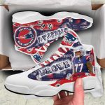 New England Patriots Air Jordan 13 Sneaker Custom For Fans Gift