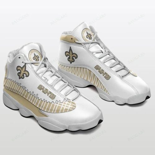 New Orleans Saints Air Jordan 13 Sneaker Custom For Fans Gift