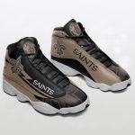 New Orleans Saints Air Jordan 13 Sneaker Custom For Fans Gift