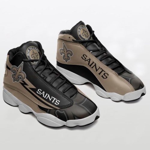 New Orleans Saints Air Jordan 13 Sneaker Custom For Fans Gift