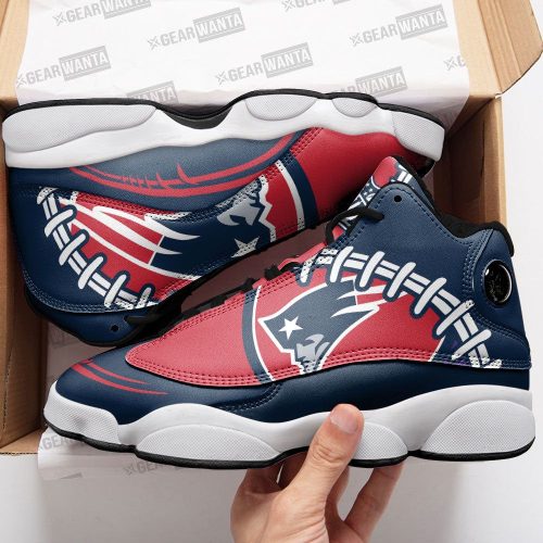 New England Patriots Air Jordan 13 Sneaker Custom For Fans Gift