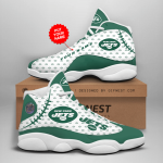 New York Jets Air Jordan 13 Sneaker Custom For Fans Gift