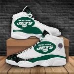 New York Jets Air Jordan 13 Sneaker Custom For Fans Gift