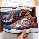 New York Mets Air Jordan 13 Sneaker Custom For Fans  Unisex Shoes Gift