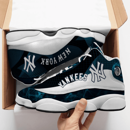 New York Yankees Air Jordan 13 Sneaker Custom For Fans  Unisex Shoes Gift