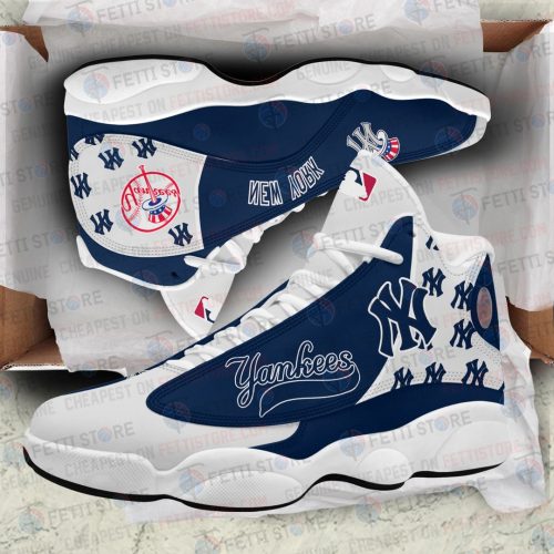 New York Yankees Air Jordan 13 Sneaker Custom For Fans  Unisex Shoes Gift