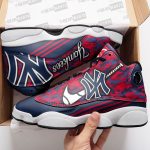 New York Yankees Air Jordan 13 Sneaker Custom For Fans  Unisex Shoes Gift