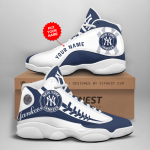 New York Yankees Air Jordan 13 Sneaker Custom For Fans  Unisex Shoes Gift