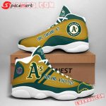 Oakland Athletics Air Jordan 13 Sneaker Custom For Fans  Unisex Shoes Gift