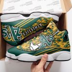 Oakland Athletics Air Jordan 13 Sneaker Custom For Fans  Unisex Shoes Gift