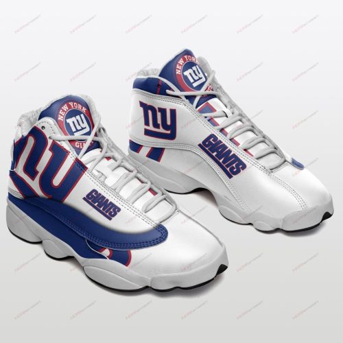 New York Giants Air Jordan 13 Sneaker Custom For Fans Gift