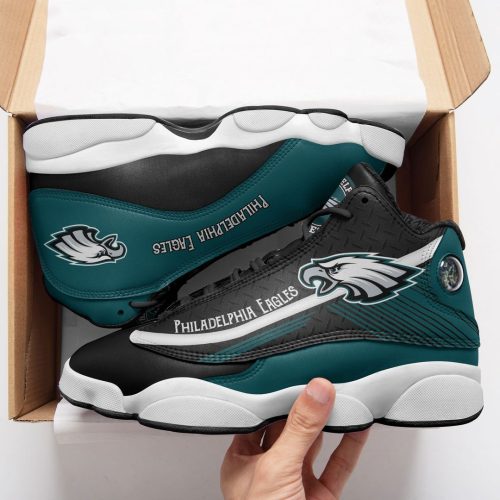 Philadelphia Eagles Air Jordan 13 Sneaker Custom For Fans Gift