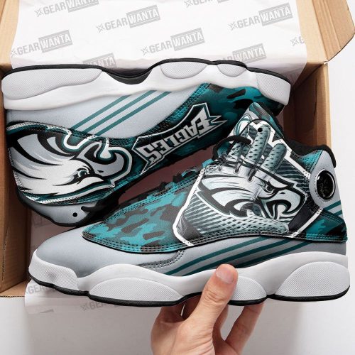 Philadelphia Eagles Air Jordan 13 Sneaker Custom For Fans Gift