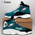 Philadelphia Eagles Air Jordan 13 Sneaker Custom For Fans Gift