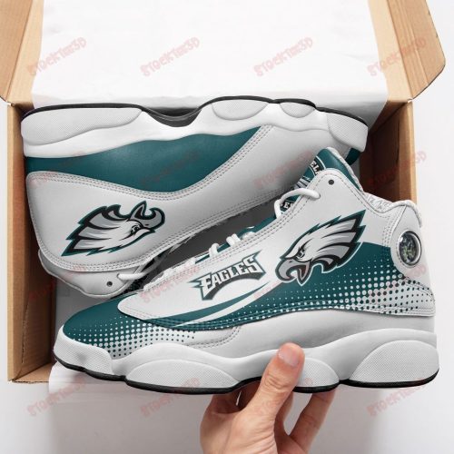 Philadelphia Eagles Air Jordan 13 Sneaker Custom For Fans Gift