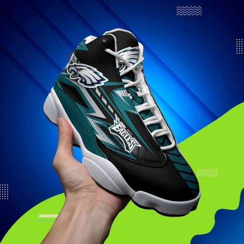 Philadelphia Eagles Air Jordan 13 Sneaker Custom For Fans Gift