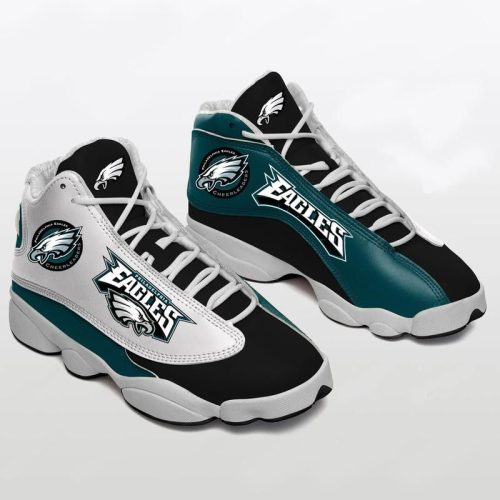 Philadelphia Eagles Air Jordan 13 Sneaker Custom For Fans Gift